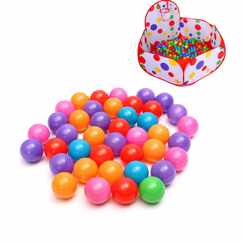 200PCS 4cm Soft Plastic Ocean Ball Secure Kid Pit Toy Swim Colorful Ball Toy