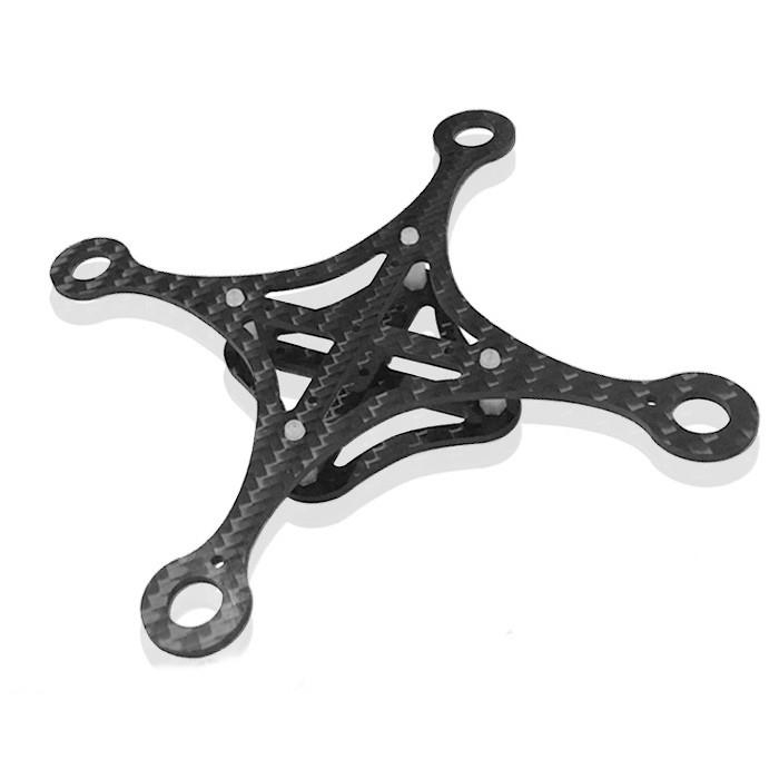 120mm Carbon Fiber DIY Micro Mini FPV Quadcopter Frame Kit 2mm Support 8.5x20mm Coreless Motor