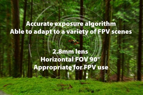 Runcam Swift NTSC 600TVL DC 5-17V FOV 90° FPV Camera  IR Senstive IR Block 