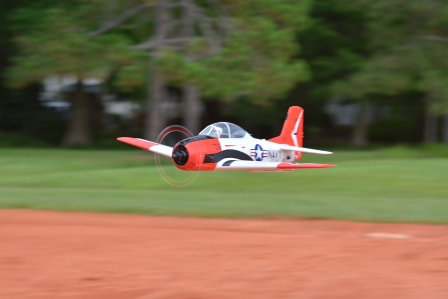 Eleven Hobby T-28 T28 Trojan 1100mm 43 Wingspan PNP"