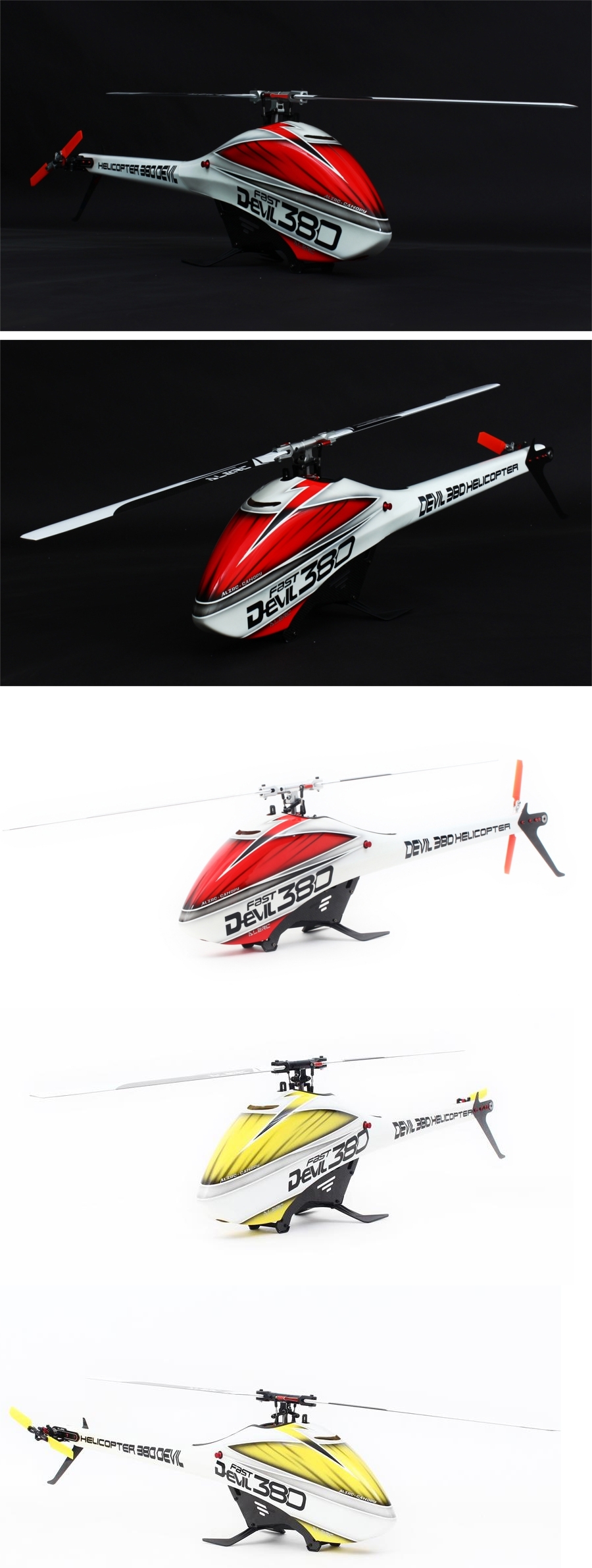 ALZRC Devil 380 FAST RC Helicopter Kit Spirit Version