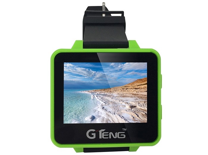 GTeng FPV T909 5.8G 3dBi 32CH  Receiver 2.6 Inch Screen Real-time Wearable Watch w/ 350mAh Lipo