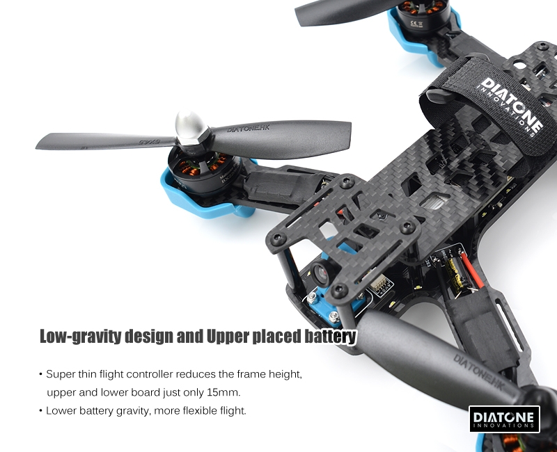 Diatone Tyrant 180 180mm 5.8G 40CH Naze32 REV6 FPV Racing Drone PNF