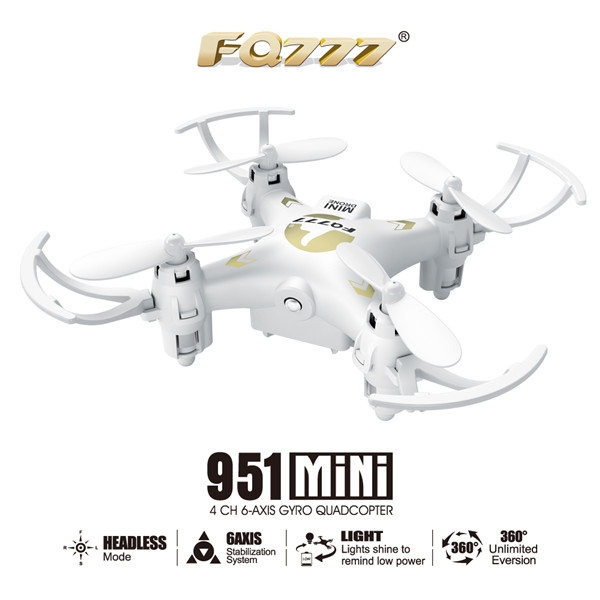 FQ777-951 FQ777 951 MINI Headless Mode 2.4G 4CH 6 Axis RC Quadcopter RTF