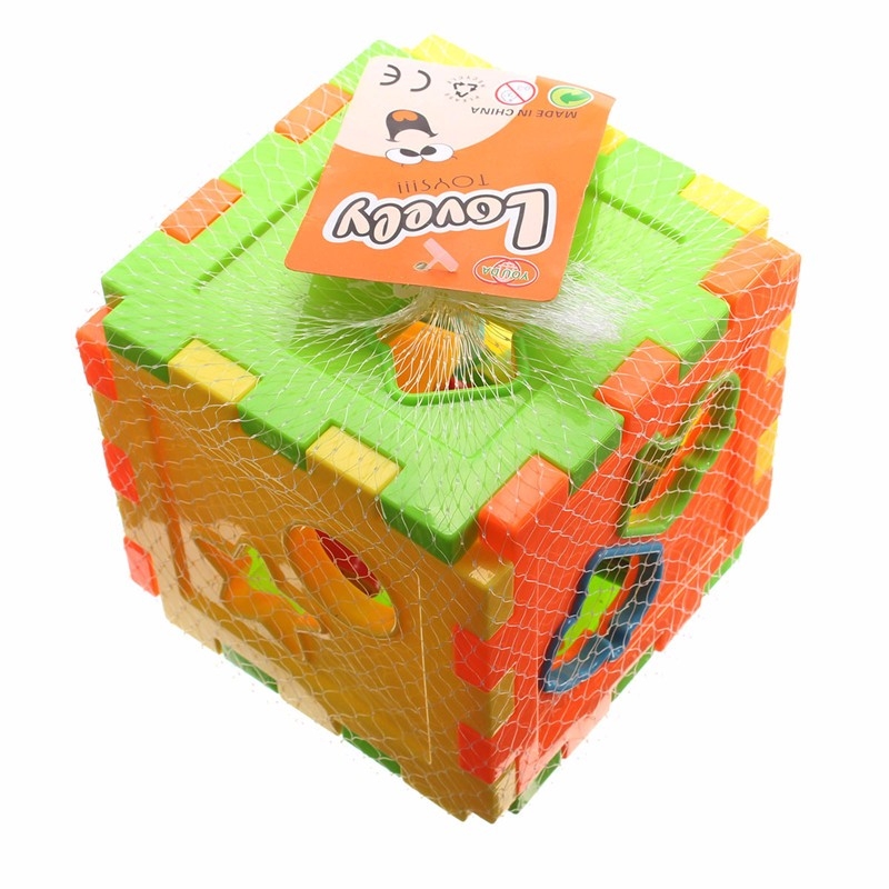 Children's Product Box Shape Geometry Matching Blocks