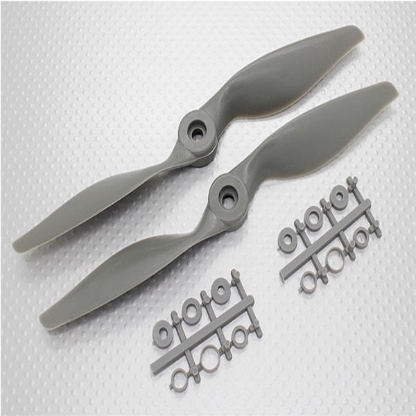 2 Pieces APC Style 8080 8x8 DD Direct Drive Propeller Blade CW For RC Airplane