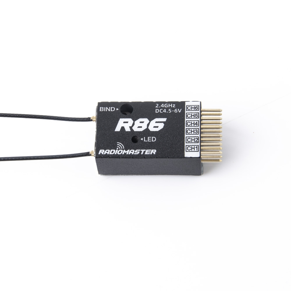 $22.09 for RadioMaster R86C 2.4GHz 6CH Over 1KM PWM SBUS Nano Receiver Compatible FrSky D8 Support Return RSSI for RC Drone