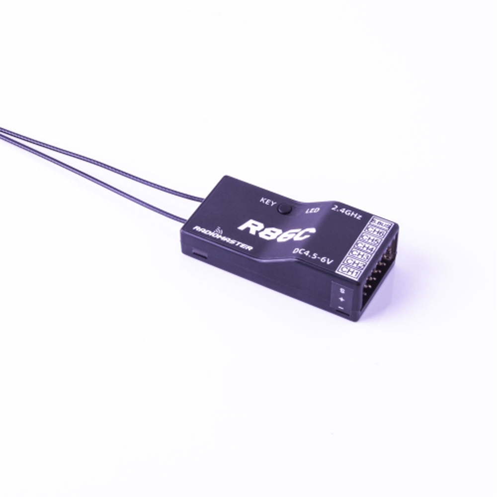 $8.99 for RadioMaster R86C 2.4GHz 6CH Over 1KM PWM SBUS Nano Receiver Compatible FrSky D8 Support Return RSSI for RC Drone