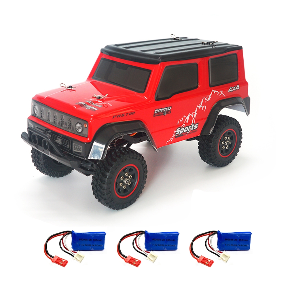 SG 1801 2.4G 3CH 1/18 Crawler RC Car Vehicle Metal Frame RTR Models Several Battery