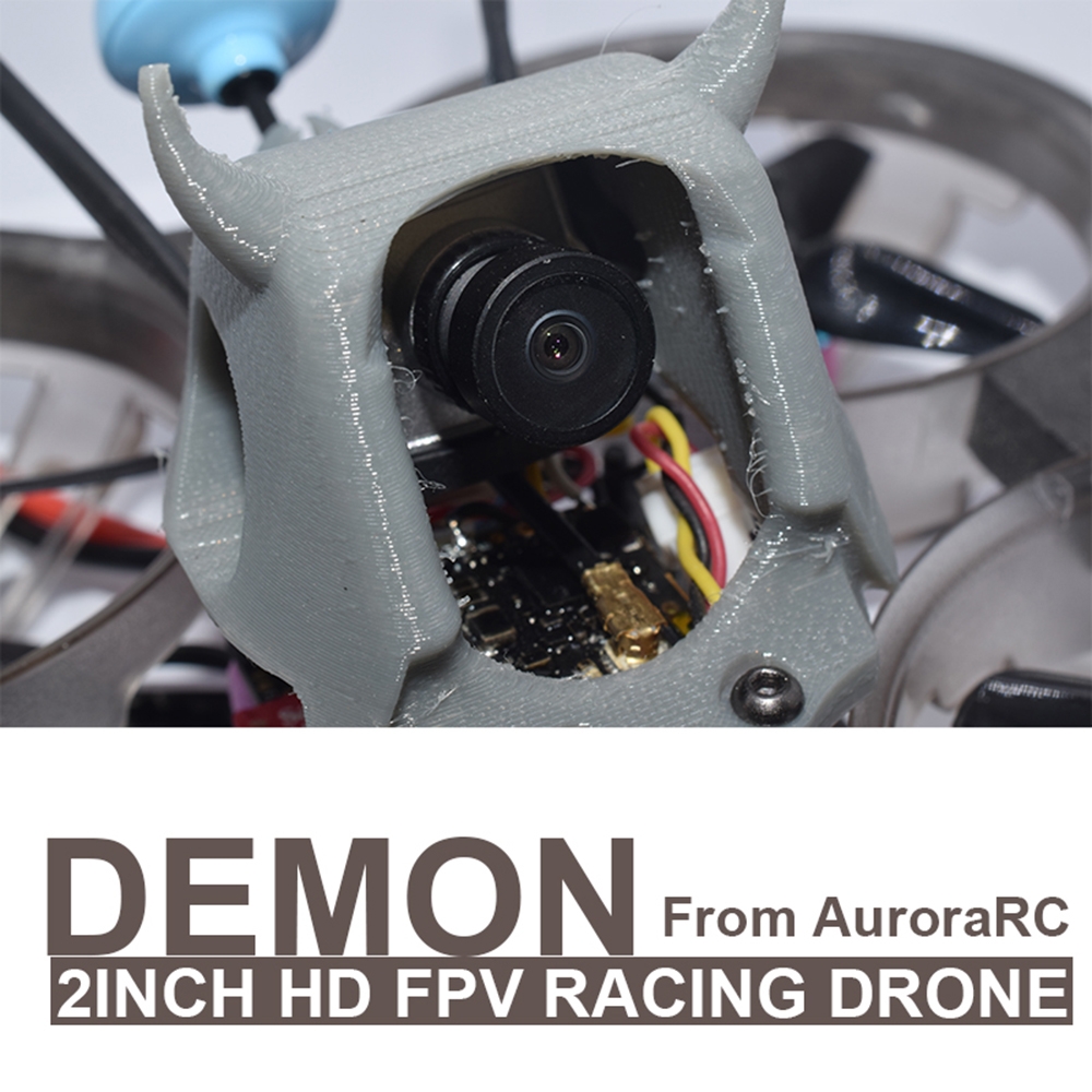 AuroraRC DEMON 2 Inch 4S 100mm Wheelbase 3-4S F411 AIO FC 25A BLHeli_S ESC 1204 V2-5000KV Motor FPV RC Drone w/CADDX ANT 1200TVL Camera