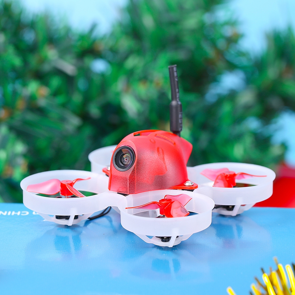 20% OFF for iFlight Alpha A65 Christmas Version 65mm 1S F4 AIO FC 5A ESC 48CH 25/50mW VTX Xmas Tiny Whoop RC Drone FPV Racing BNF w/800TVL Camera