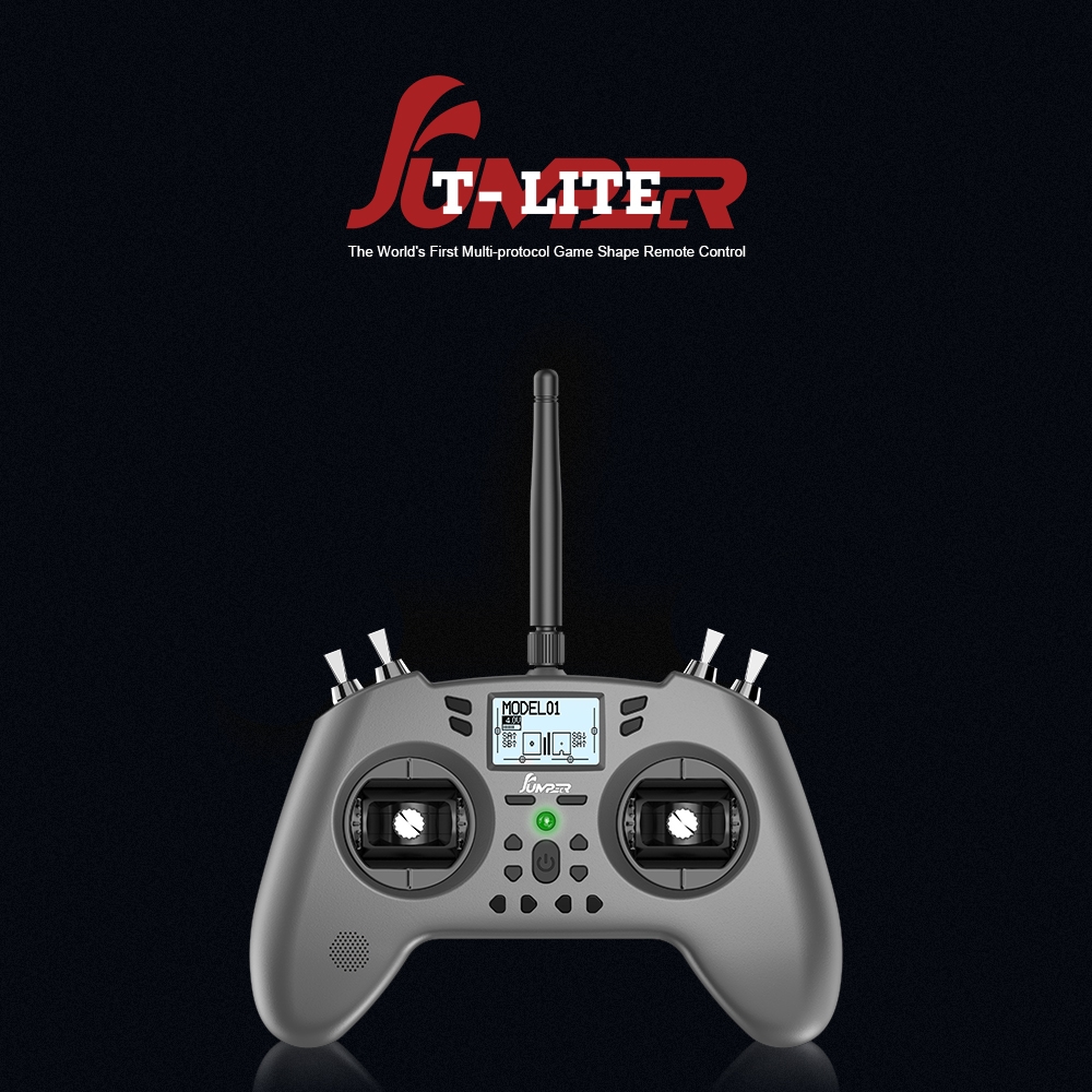 Jumper T-Lite 16CH Hall Sensor Gimbals CC2500/JP4IN1 Multi-protocol RF System OpenTX Mode2 Transmitter Support Jumper 915 R900/CRSF Nano for RC Drone