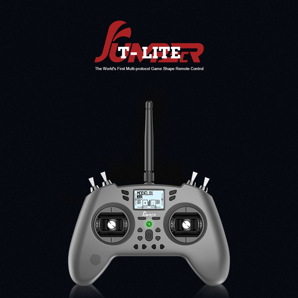 Jumper T-Lite 16CH Hall Sensor Gimbals CC2500/JP4IN1 Multi-protocol RF System OpenTX Mode2 Transmitter Support Jumper 915 R900/CRSF Nano for RC Drone 