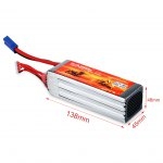 FLOUREON 6S 22.2V 3300mAh 45C Li-Polymer Battery Pack