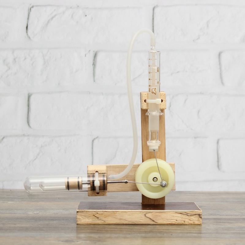 DIY Stirling Engine Model 27x8x24cm External Combustion Engine