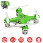 Cheerson CX - 10 Portable 2.4G 4CH 6 Axis Gyro RC Quadcopter with Night Light Wonderful for Christmas Eve