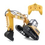 HUINA 1550 1:12 2.4GHz 15CH RC Alloy Excavator - RTR