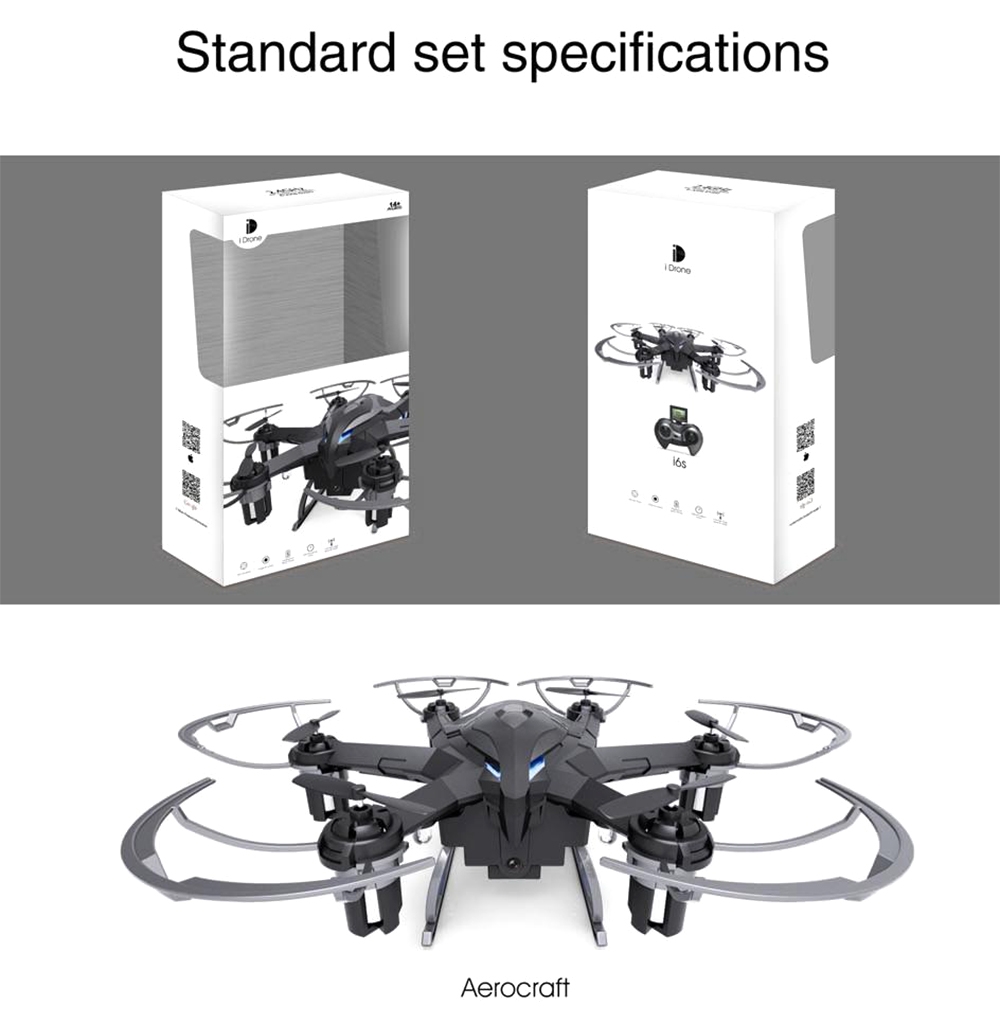 I Drone i6s 2.4G RC Hexacopter