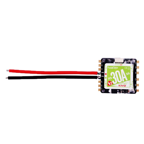 Racerstar RS30x4 30A Blheli_S 2-4S 4 in 1 Brushless ESC with 5V 3A SBEC for FPV Racing 