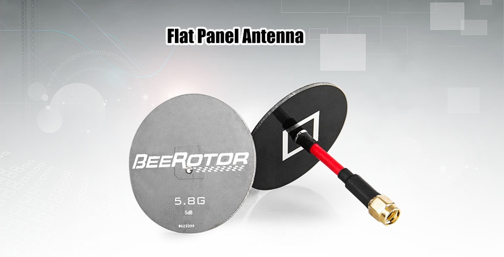BEEROTOR 5.8GHz 5dBi Flat Panel Antenna