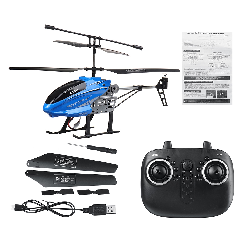 ZY320 3.5CH Altitude Hold Fall Resistant Remote Control Helicopter RTF - Photo: 1