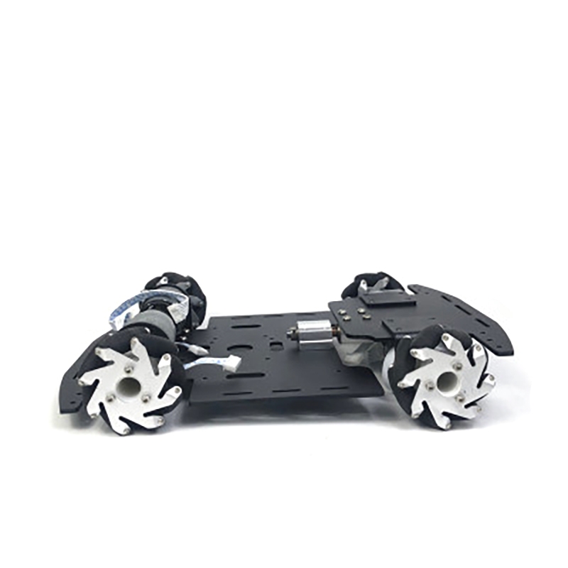 Mecanum Wheel Single-layer Trolley Chassis Omni-Wheel Smart Car Metal Chassis for Robot Racing Car