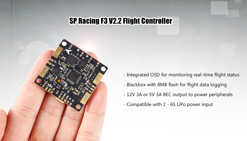 SP Racing F3 V2.2 Flight Controller