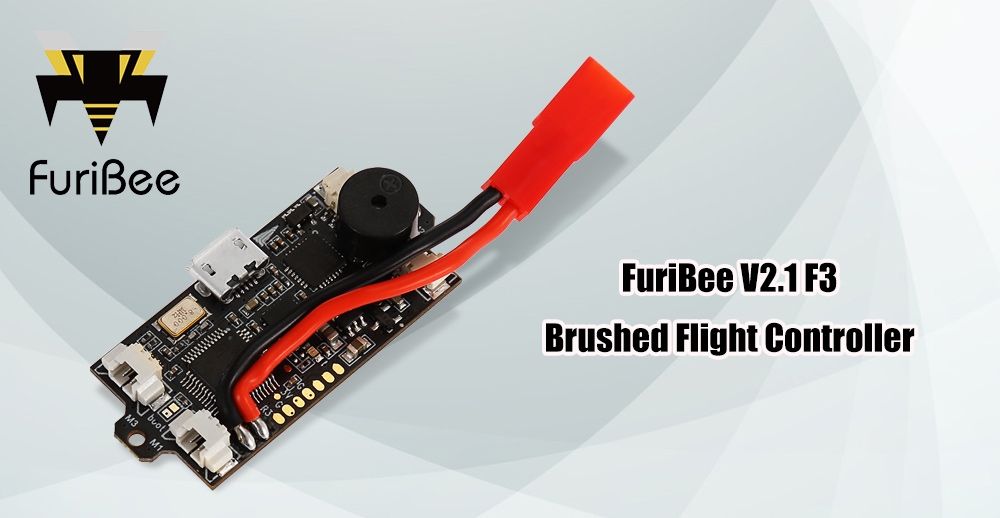 FuriBee V2.1 F3 EVO Brushed Flight Controller