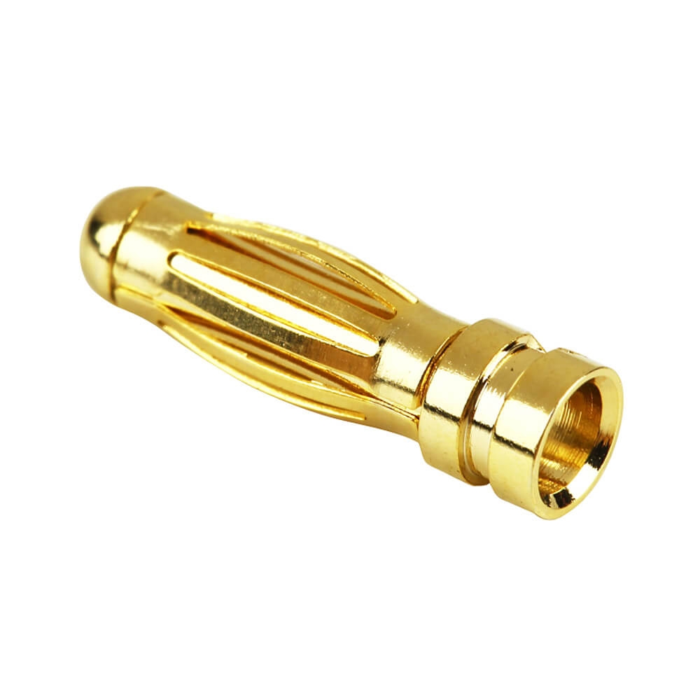 3.0 Male Gold Bullet Banana Plug Connectors RC Battery Electronic Hook