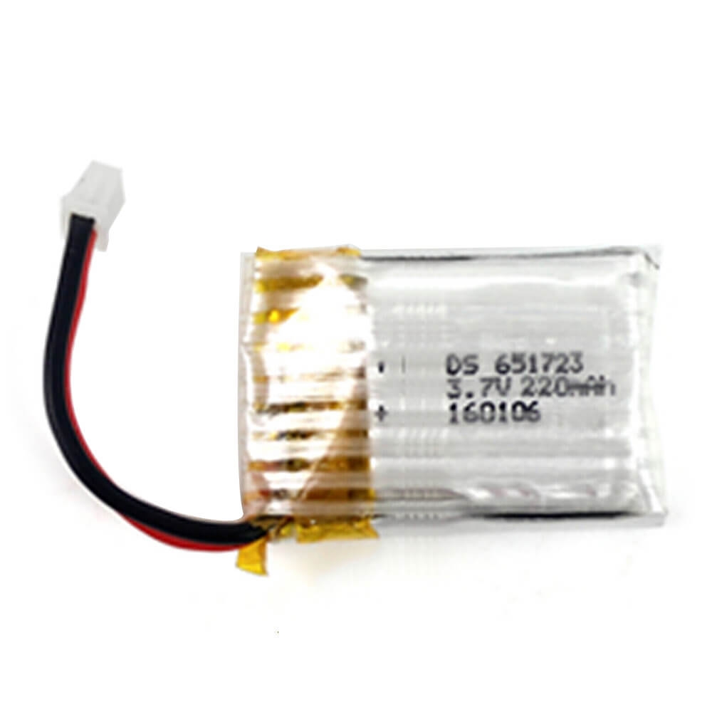 FQ777 126C Spare Part 3.7V 25C 220mAh Battery