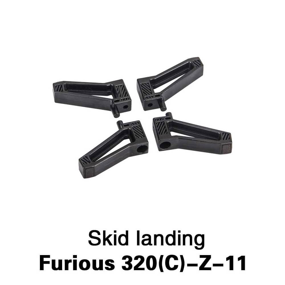 Spare 4Pcs Landing Skid Fitting for Walkera Furious 320 320G 320C RC Model