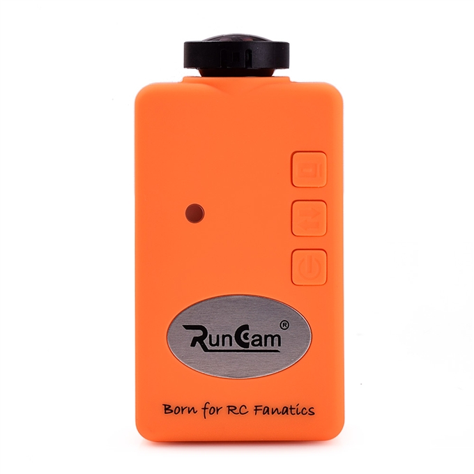 Runcam FPV 1080P HD 120 Degree Wide Angle Mini Sport Action Camera for 250mm Frame Quadcopter - Orange