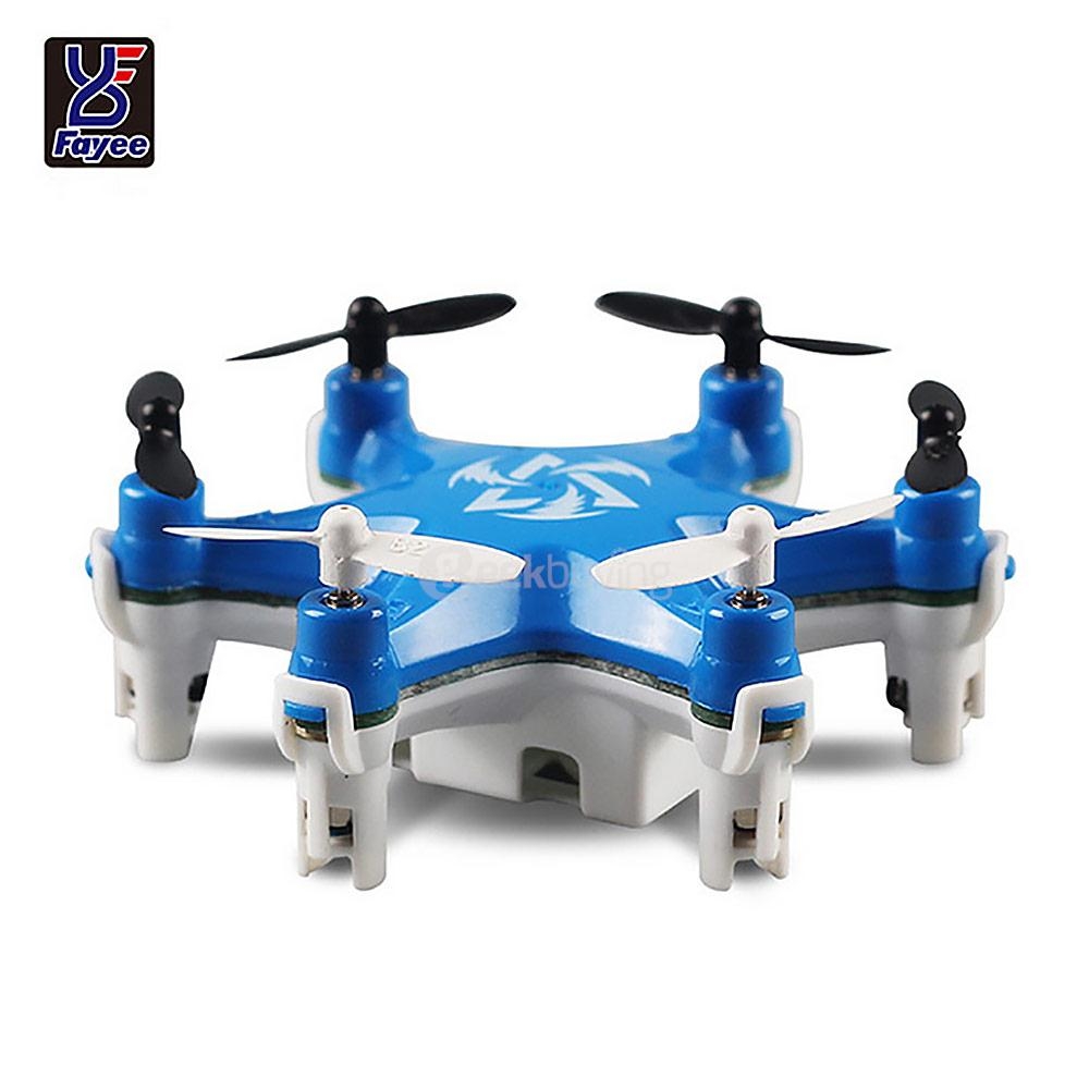 Fayee FY805 3D Roll Headless Mode 2.4G 4CH 6Axis LED RC Hexacopter RTF - Blue