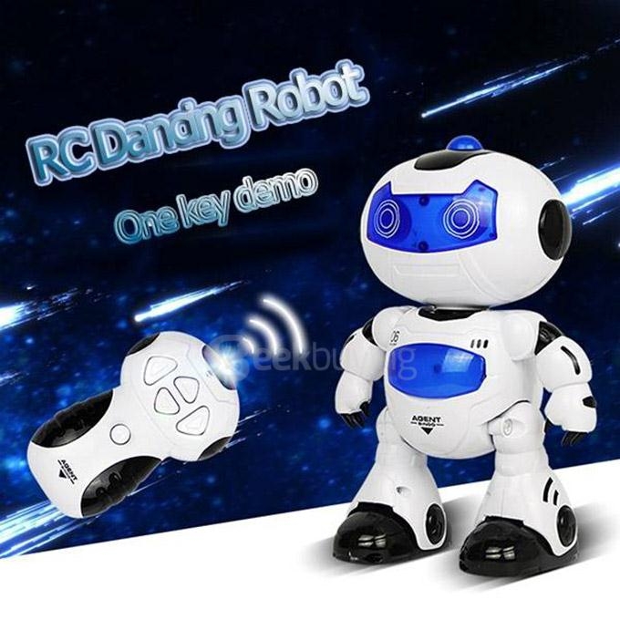 LZ333 4.5CH Intelligent Electric Robot Remote Control RC Dancing Robot with Music