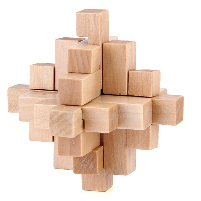 Small Pineapple Ru Bun Lock Children Puzzle Toy Building Blocks