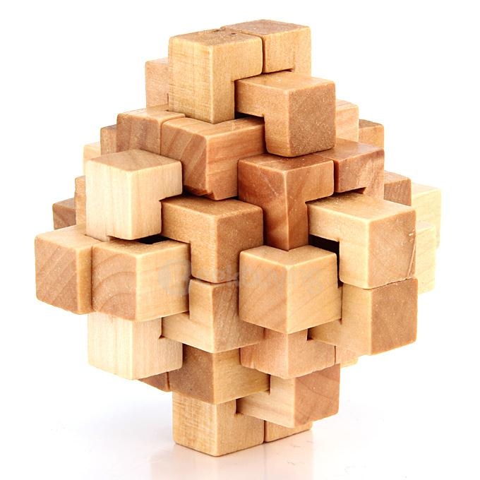 24-Lock Ru Bun Lock Children Puzzle Toy Building Blocks