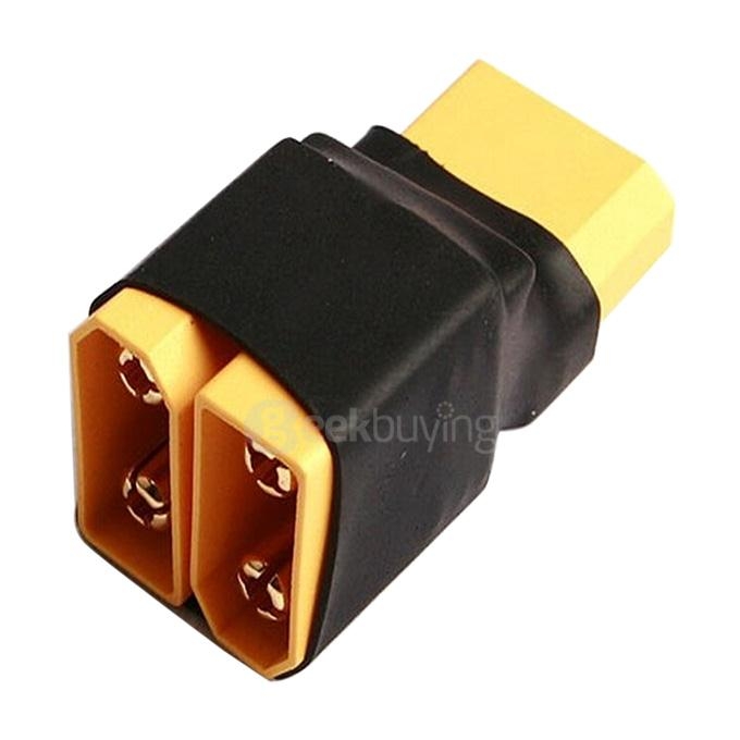 AMASS XT90 2 Male to 1 Female Serial Plug Connector AMMC05