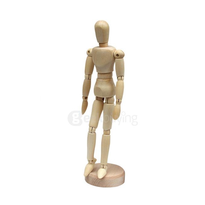 12 Inches Wooden Jointed Doll Man Figure Model Painting Sketch Cartoon