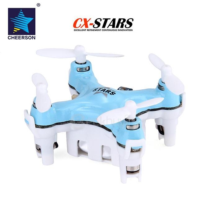Cheerson CX-STARS 2.4G 4CH 6 Axis Gyro 3D Flip MINI RC Quadcopter - Blue