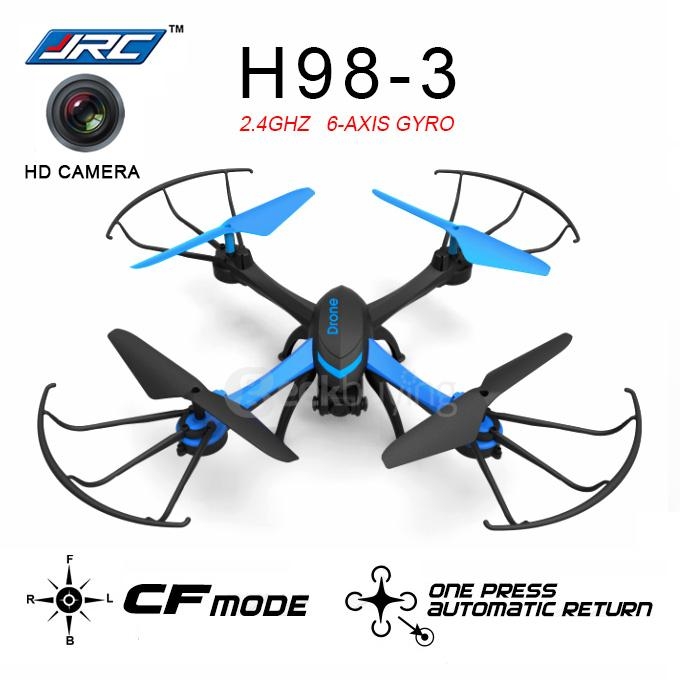 JJRC H98-3 0.3MP Camera 2.4G 6Axis 3D Flip One Key To Return CF Mode Rollover RC Quadcopter - Blue