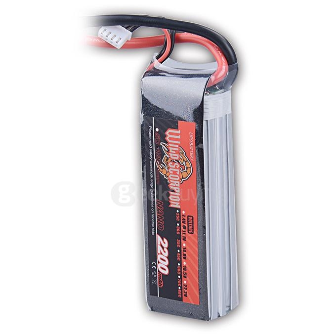 Wild Scorpion 11.1V 2200mAh 35C Battery XT60 Plug for RC Model