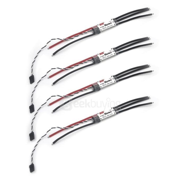 4PCS DYS BL30A Mini 30A BLHeli ESC OPTO 2-6S for QAV160/180/250/300/330