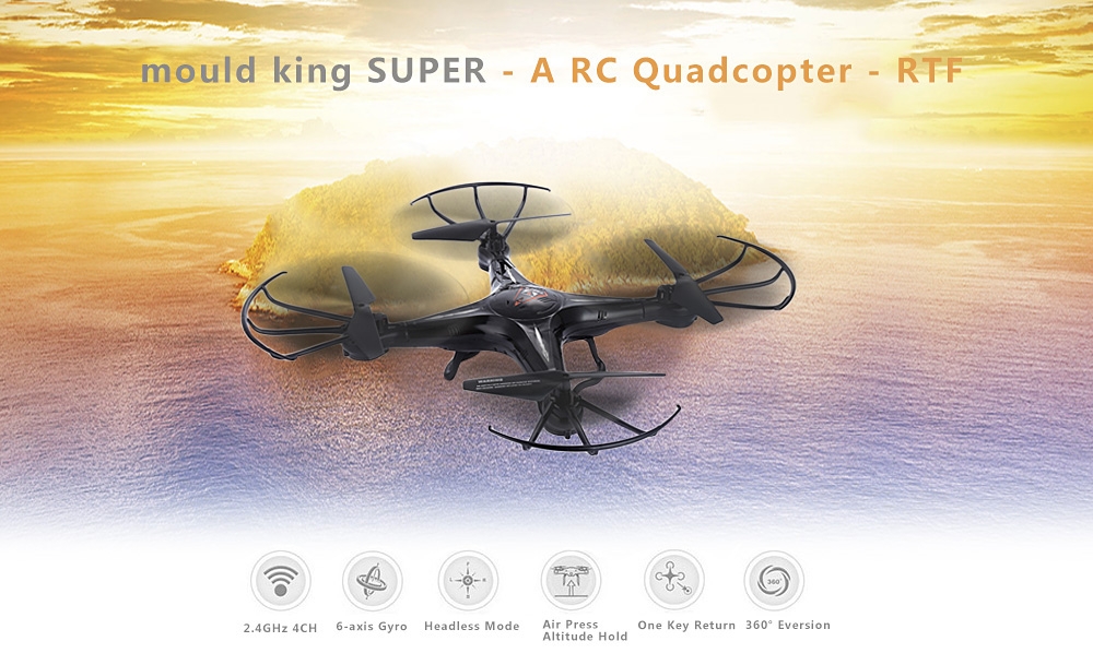 Mould king SUPER - A RC Quadcopter - RTF