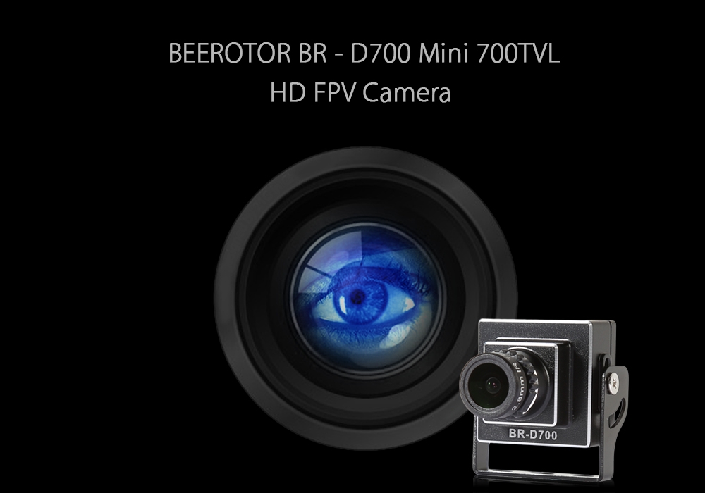 BEEROTOR BR - D700 Mini 700TVL HD FPV Camera