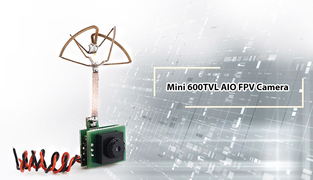 Mini 600TVL AIO FPV Camera