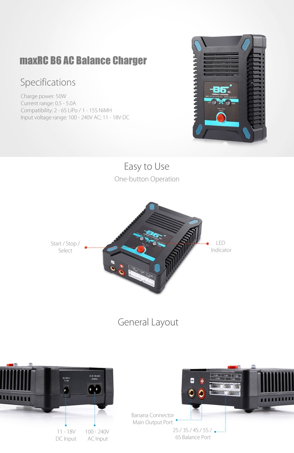 ImaxRC B6 AC Balance Charger