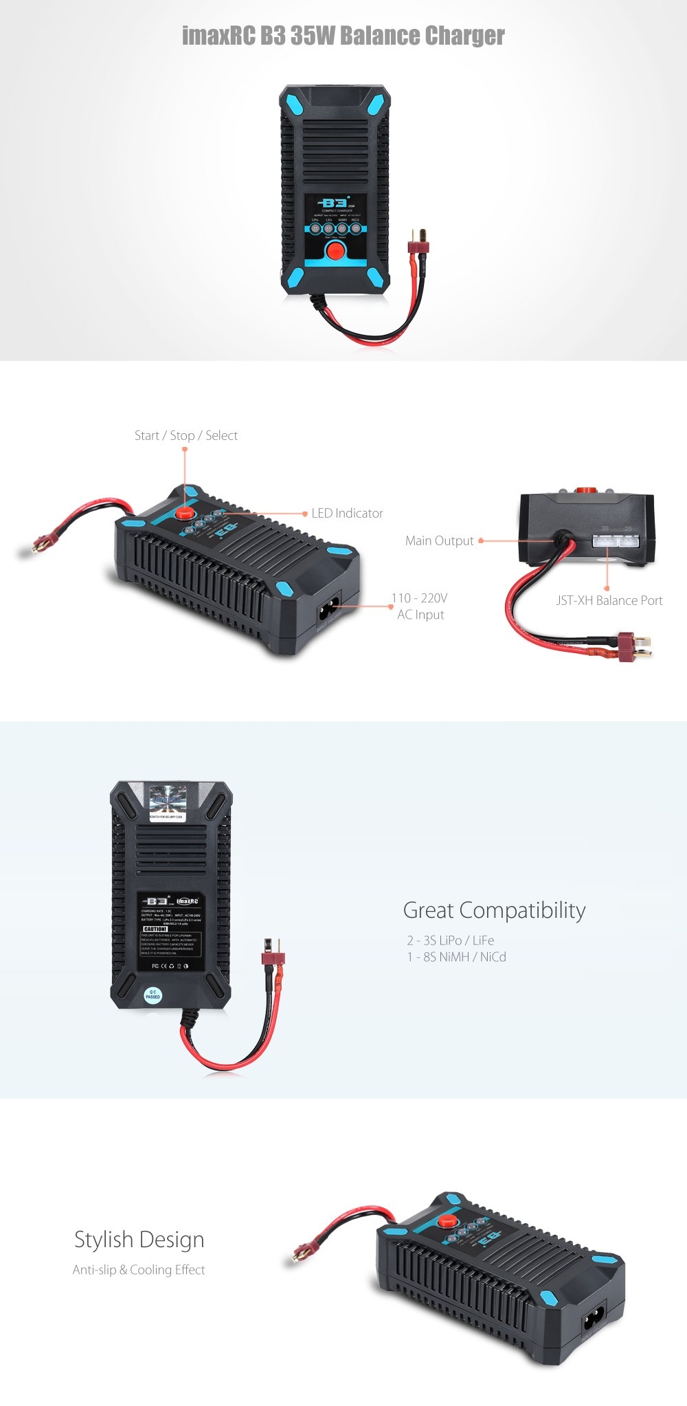 ImaxRC B3 35W Balance Charger