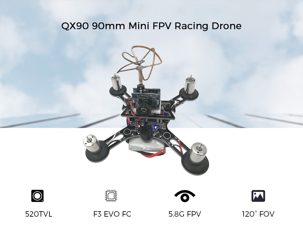 QX90 90mm FPV Racing Drone - BNF
