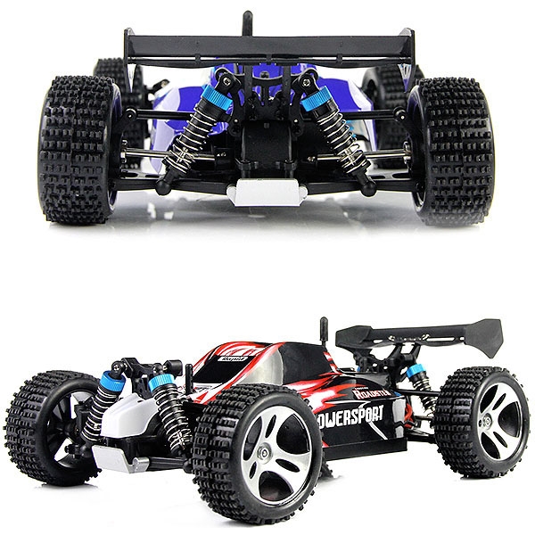 WLtoys A959 1 / 18 Scale 2.4G RC OFF - Road Racing Car with Anti - vibration System - US Plug