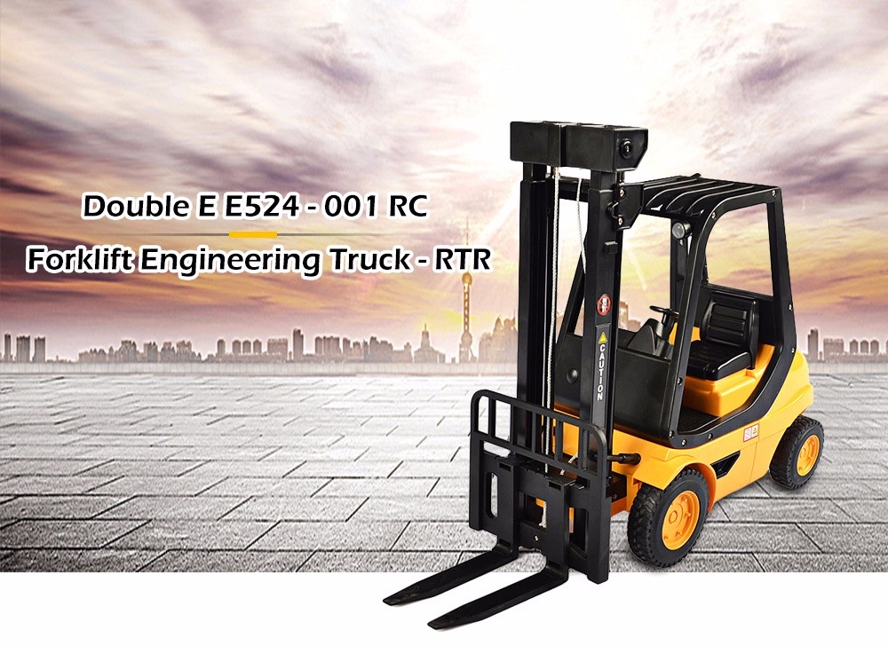 Double E E524 - 001 RC Forklift Engineering Truck - RTR